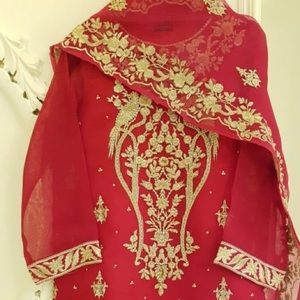 AGHA NOOR ORIGINAL TWO PIECE PURE ORGANZA